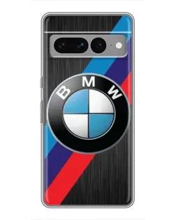 Чехол для Google Pixel 7 Pro с картинкой «BMW M-stripes стиль»