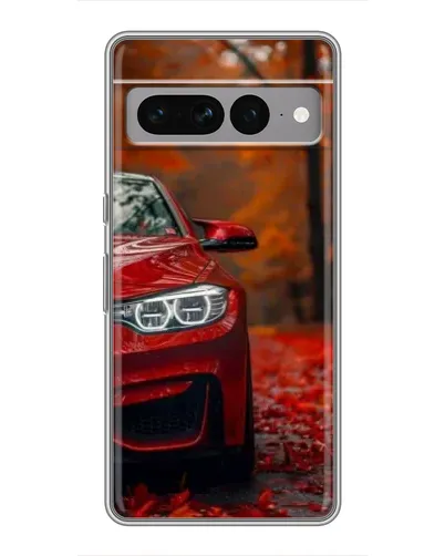 Чехол для Google Pixel 7 Pro с картинкой «Осенняя BMW M4»