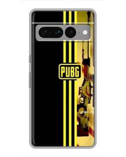 Чохол для Google Pixel 7 Pro з картинкою «PUBG — камуфляжний шолом»