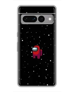 Чохол для Google Pixel 7 Pro з картинкою «Червоний Among Us»