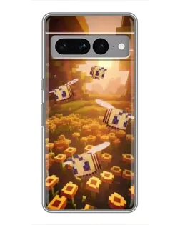 Чехол для Google Pixel 7 Pro с картинкой «Поле подсолнухов»