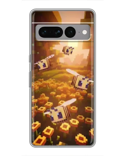 Чехол для Google Pixel 7 Pro с картинкой «Поле подсолнухов»