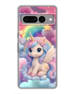 Чехол для Google Pixel 7 Pro с картинкой «Маленький единорог»