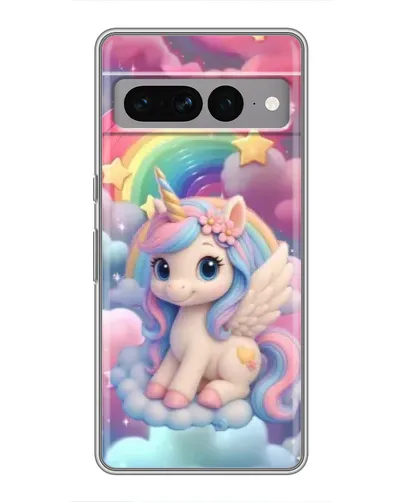 Чехол для Google Pixel 7 Pro с картинкой «Маленький единорог»