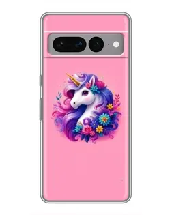 Чехол для Google Pixel 7 Pro с картинкой «Сказочный единорог»