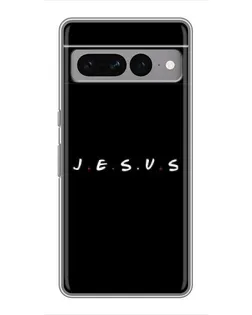 Чехол для Google Pixel 7 Pro с картинкой «Точки веры J.E.S.U.S.»