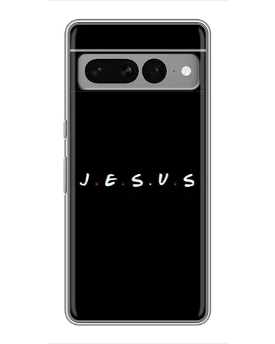 Чехол для Google Pixel 7 Pro с картинкой «Точки веры J.E.S.U.S.»