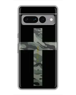 Чехол для Google Pixel 7 Pro с картинкой «Милитари Крест»