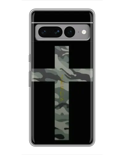 Чехол для Google Pixel 7 Pro с картинкой «Милитари Крест»