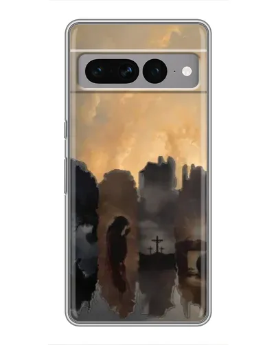 Чехол для Google Pixel 7 Pro с картинкой «Дорога к вере»