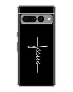 Чехол для Google Pixel 7 Pro с картинкой «Тонкая линия веры»