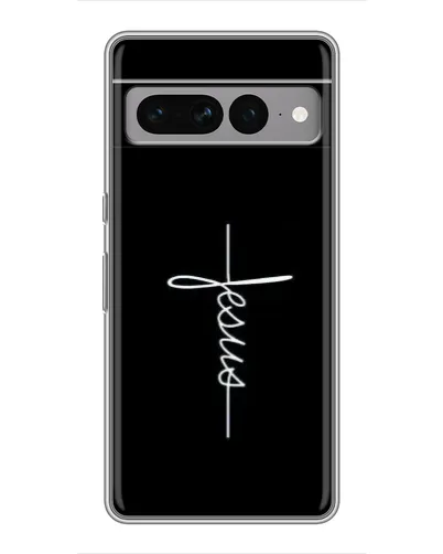 Чехол для Google Pixel 7 Pro с картинкой «Тонкая линия веры»