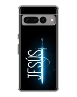 Чехол для Google Pixel 7 Pro с картинкой «Меч Духа Jesus»