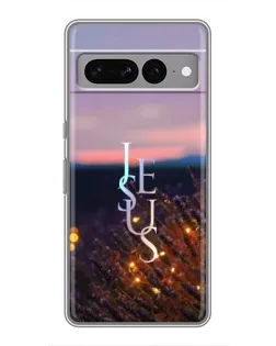 Чехол для Google Pixel 7 Pro с картинкой «Свет Божий ночью»