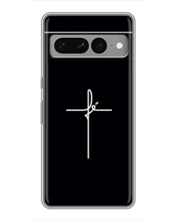 Чехол для Google Pixel 7 Pro с картинкой «Тонкий крест»