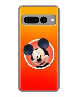 Чехол для Google Pixel 7 Pro с картинкой «Mickey в круге»
