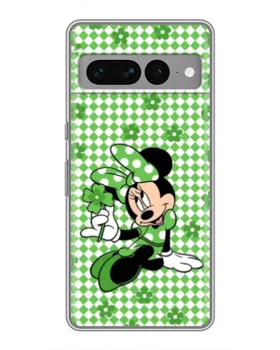 Чехол для Google Pixel 7 Pro с картинкой «Mickey в клетку»