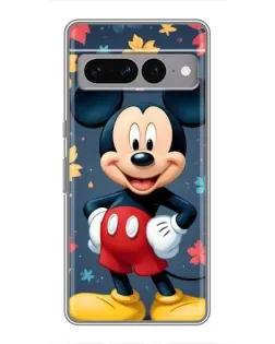 Чехол для Google Pixel 7 Pro с картинкой «Осенний Mickey Mouse»