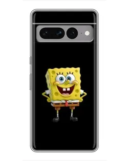 Чехол для Google Pixel 7 Pro с картинкой «Классический Губка Боб»