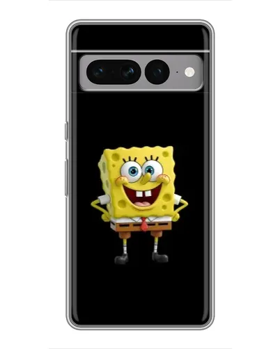 Чехол для Google Pixel 7 Pro с картинкой «Классический Губка Боб»