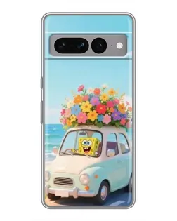 Чехол для Google Pixel 7 Pro с картинкой «Автомобильное путешествие»