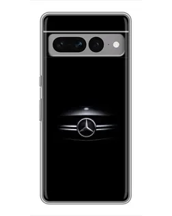 Чехол для Google Pixel 7 Pro с картинкой «Mercedes — абстрактные линии»