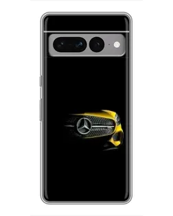 Чехол для Google Pixel 7 Pro с картинкой «Mercedes — ретро стиль»