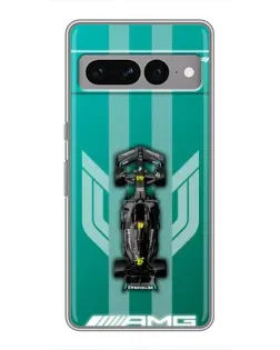 Чехол для Google Pixel 7 Pro с картинкой «Mercedes AMG Petronas»