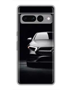 Чехол для Google Pixel 7 Pro с картинкой «Свет фар Mercedes»