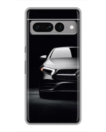 Чехол для Google Pixel 7 Pro с картинкой «Свет фар Mercedes»
