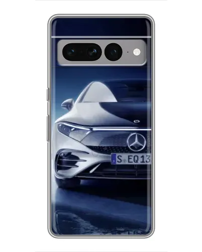 Чехол для Google Pixel 7 Pro с картинкой «Mercedes EQ — будущее»