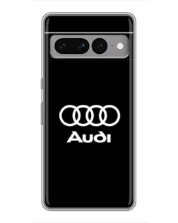 Чехол для Google Pixel 7 Pro с картинкой «Классическое лого Audi»