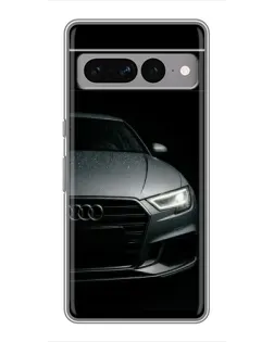 Чехол для Google Pixel 7 Pro с картинкой «Audi — детализация кузова»