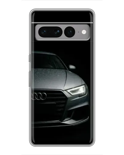 Чехол для Google Pixel 7 Pro с картинкой «Audi — детализация кузова»