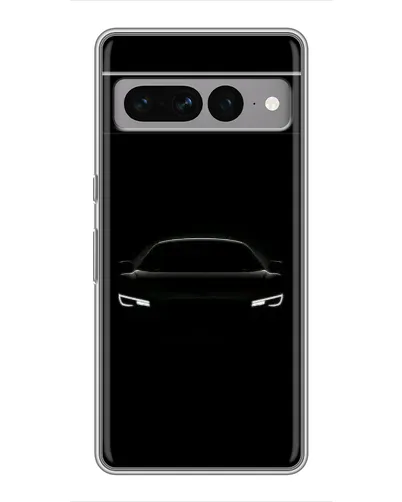 Чехол для Google Pixel 7 Pro с картинкой «Взгляд Audi в темноте»