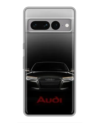 Чехол для Google Pixel 7 Pro с картинкой «Audi — градиентный контур»