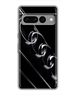 Чехол для Google Pixel 7 Pro с картинкой «Audi — абстрактные кольца»