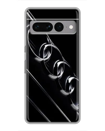 Чехол для Google Pixel 7 Pro с картинкой «Audi — абстрактные кольца»
