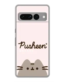 Чехол для Google Pixel 7 Pro с картинкой «Pusheen логотип»