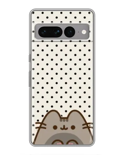 Чехол для Google Pixel 7 Pro с картинкой «Пушин в горошек»