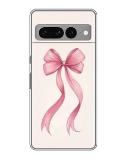 Чехол для Google Pixel 7 Pro с картинкой «Розовый бант»
