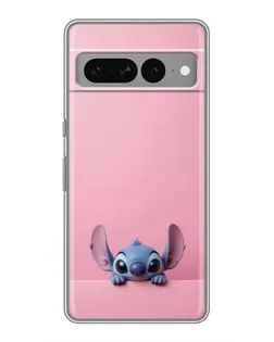 Чехол для Google Pixel 7 Pro с картинкой «Stitch выглядывает»
