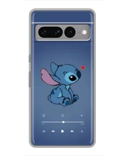 Чехол для Google Pixel 7 Pro с картинкой «Музыкальный Stitch»