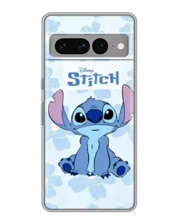 Чехол для Google Pixel 7 Pro с картинкой «Stitch среди цветов»