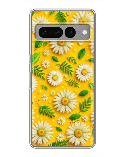 Чехол для Google Pixel 7 Pro с картинкой «Ромашковое солнце»