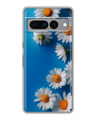 Чехол для Google Pixel 7 Pro с картинкой «Белоснежные маргаритки»