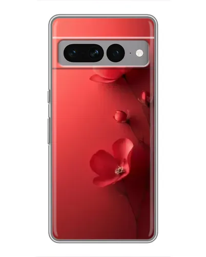 Чехол для Google Pixel 7 Pro с картинкой «Маковые соцветия»