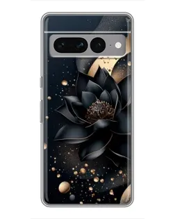 Чехол для Google Pixel 7 Pro с картинкой «Черный лотос»