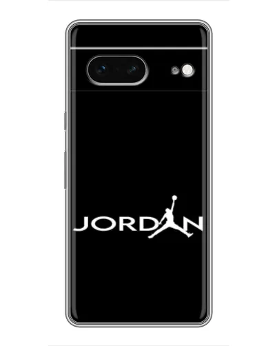Чохол для Google Pixel 7 з картинкою «Jordan White Logo»