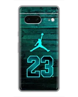 Чохол для Google Pixel 7 з картинкою «Jordan Cyan 23»
